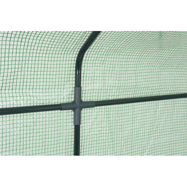 Strend Pro PE fóliasátor paradicsomsátor  193x142x142 + polcok