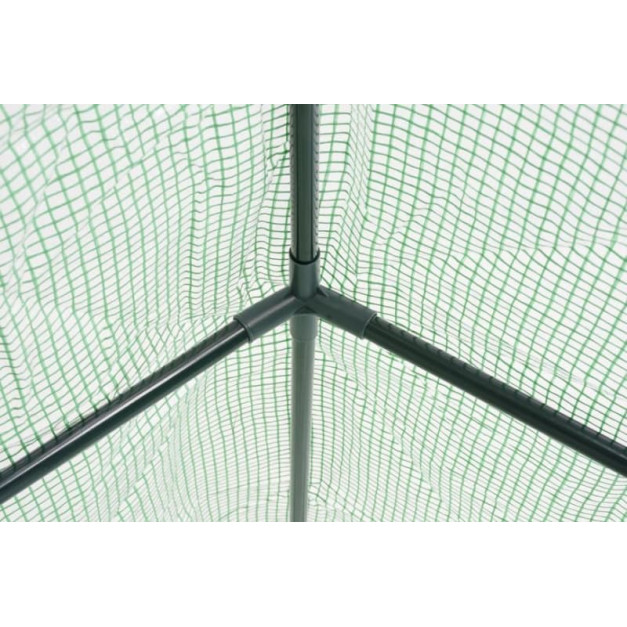 Strend Pro PE fóliasátor paradicsomsátor  193x142x142 + polcok