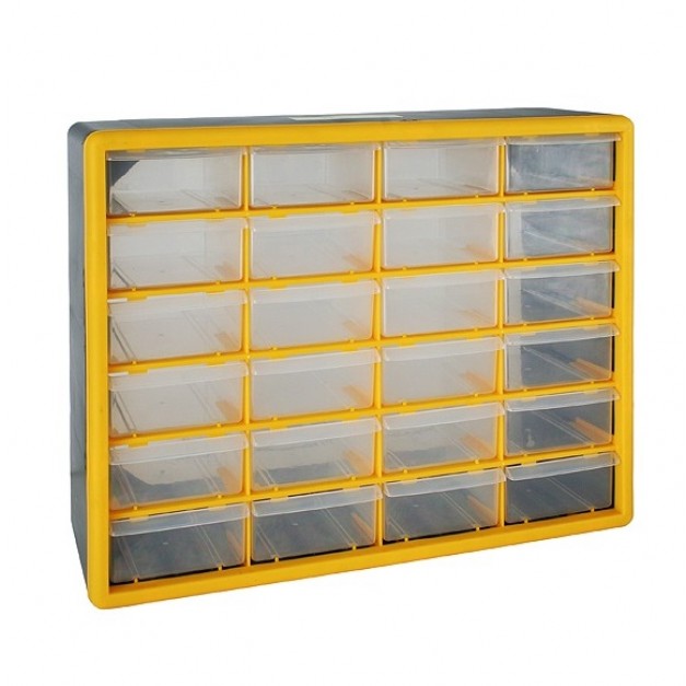 STR 24 fiókos szortimenter , 500x160x390mm, max 28kg