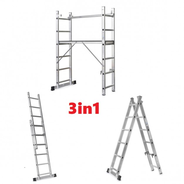 Strend Pro állvány és létra egyben 2x6 fokos