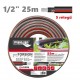 STR ANTI TORZIÓS 5 rétegű csavarodás mentes locsolócső, 1/2" 25m