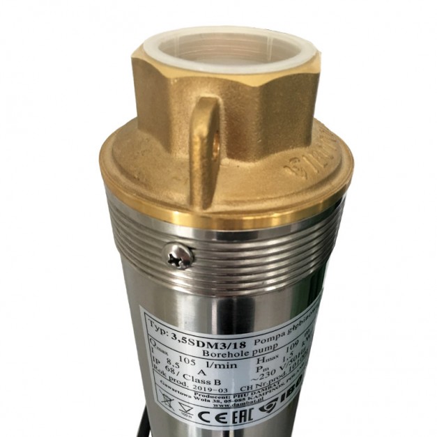 IBO csőkút szivattyú 3,5" homoktűrő 1500W 6300L/óra