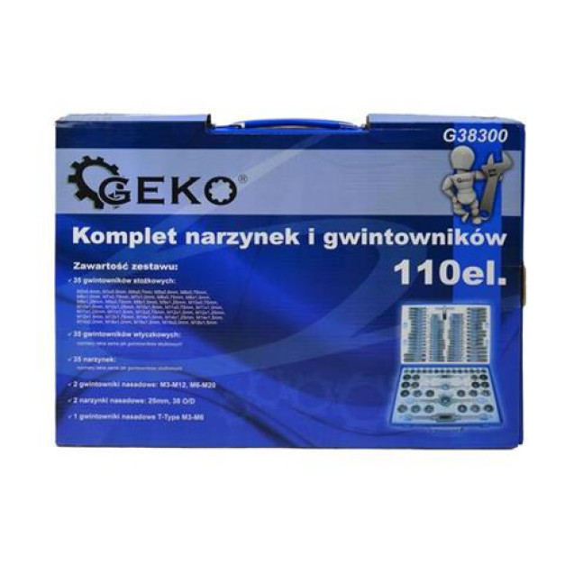 Geko Menetvágó és metsző készlet 110 részes