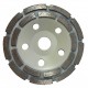 Verke betoncsiszoló gyémánttárcsa 125 mm (Dupla)