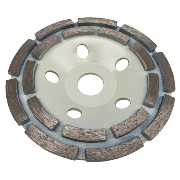 Verke betoncsiszoló gyémánttárcsa 125 mm (Dupla)