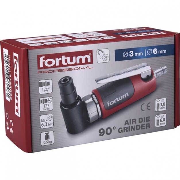 Fortum pneumatikus furatköszörű, derékszögű