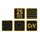 Vorel 25 részes csillag-villáskulcs klt., 6-32 mm