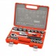 Extol Premium dugókulcs klt., CV., racsnis 45fog ; 1/2" 21db