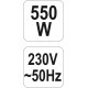 FLO úszókapcsolós búvárszivattyú 550W 11500L/óra