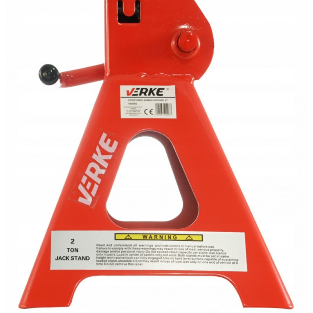 Verke autómata tartóbak párban 2 T / 270-410 mm