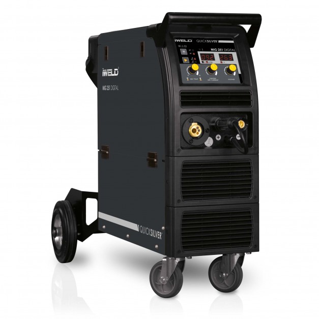 Iweld 250 A-os inverteres MMA / MIG hegesztő + tartozékok