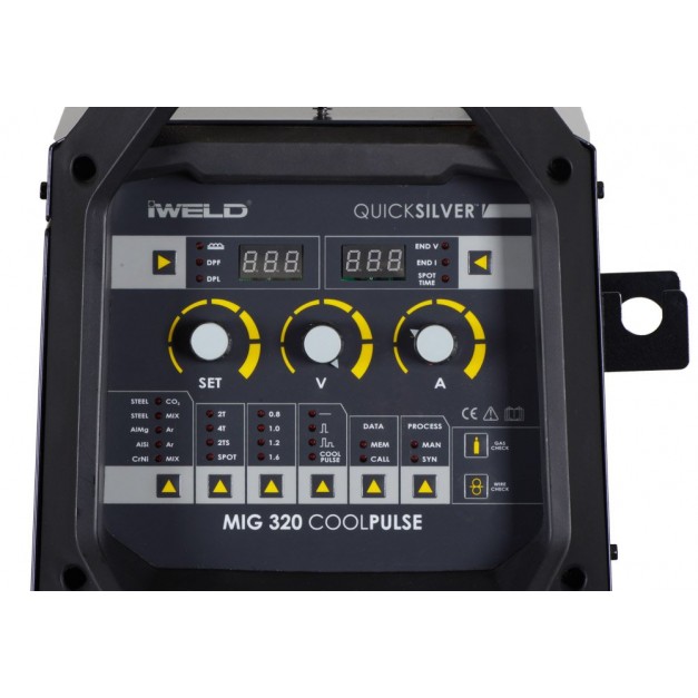 Iweld COOLPULSE 300 A-os MIG/MMA hegesztő inverter + tartozékok