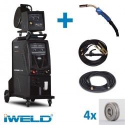 Iweld 350A-os MIG szinergikus impulzusos inverteres hegesztő