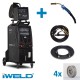 Iweld 350A-os MIG szinergikus impulzusos inverteres hegesztő
