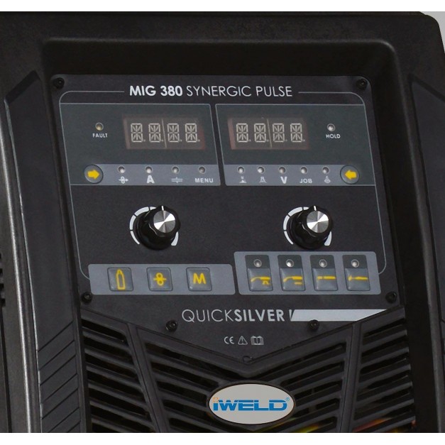 Iweld 350A-os MIG szinergikus impulzusos inverteres hegesztő