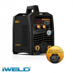 Iweld Gorilla 200 Amperos inverteres hegesztő + munkakábelek