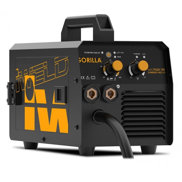 Iweld Gorilla 140A inverteres szinergikus porbeles CO hegesztő szett