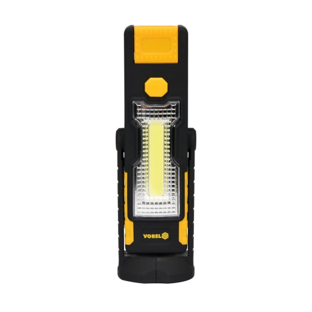 Vorel COB LED munkalámpa, 3+1W, elemes