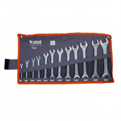 Extol 12 részes villáskulcs klt vászon tartóban, 6-32mm