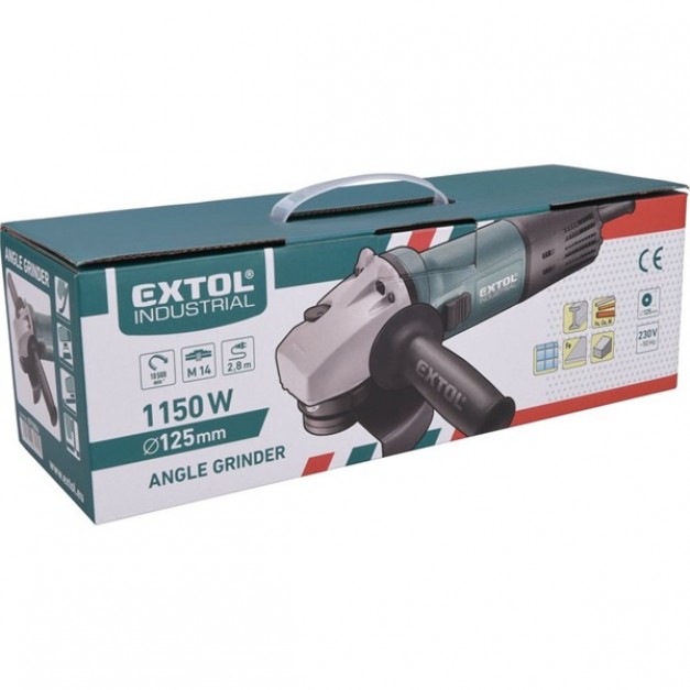 Extol sarokcsiszoló 1150W 125mm