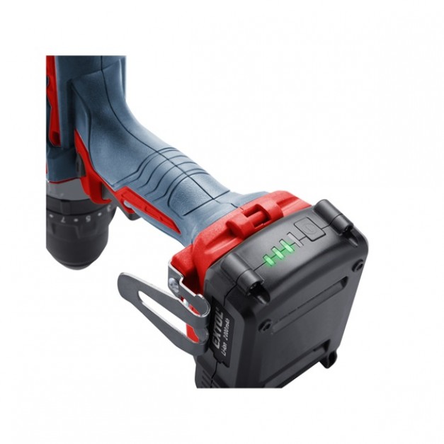 Extol 20V akkus ütvefúró és csavarozó, 2db 2000mAh Li-ion, 40Nm