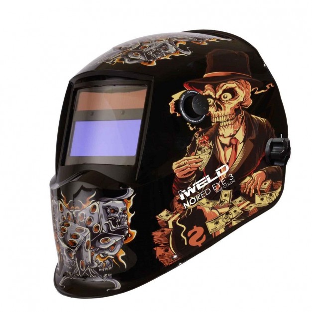 Iweld hegesztő fejpajzs automata NORED EYE 3 DOLLÁR PAPA