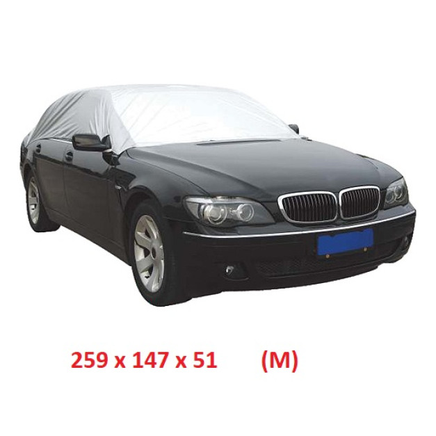 Strend Pro autótakaró ponyva (M) ezüst színű