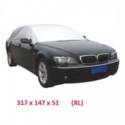 Strend Pro autótakaró ponyva (XL) ezüst színű