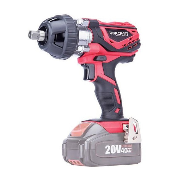 Worcraft Akkus ütvecsavarozó géptest, 20V Li-ion / 350 Nm