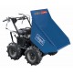 Scheppach benzines 4x4 meghajtású minidömper, 300 kg