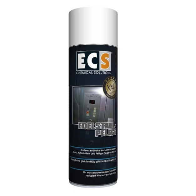 ECS nemesacél tisztító-ápoló spray XXL 500 ml