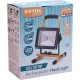 Extol hordozható LED lámpa reflektor, 10/20W IP65, Li-ion akku
