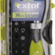 Extol racsnis BIT csavarhúzó klt.; 38db-os, CrV.