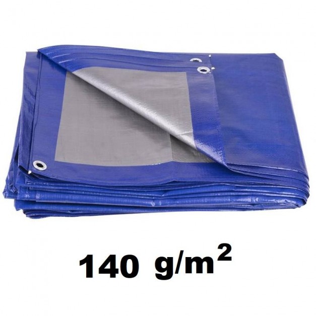 STR erősített vízálló takaróponyva 6 x 10m, 140g/m²