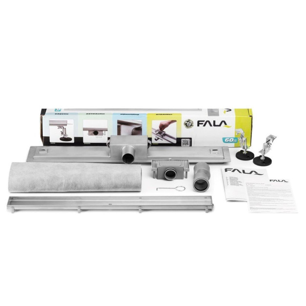 FALA Olimp Inox zuhanylefolyó 80cm