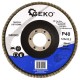 Geko lamellás csiszoló korong 125x22 P40