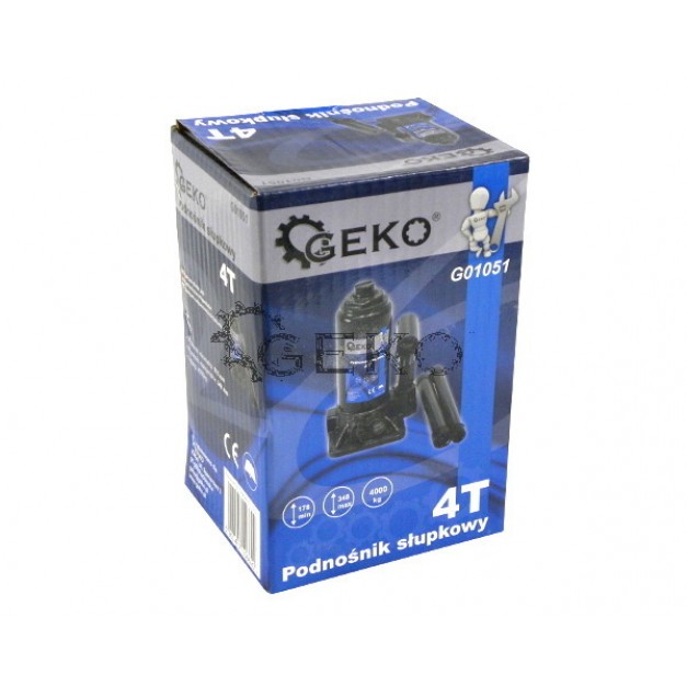 Geko 4 tonnás olaj emelő 178- 348 mm
