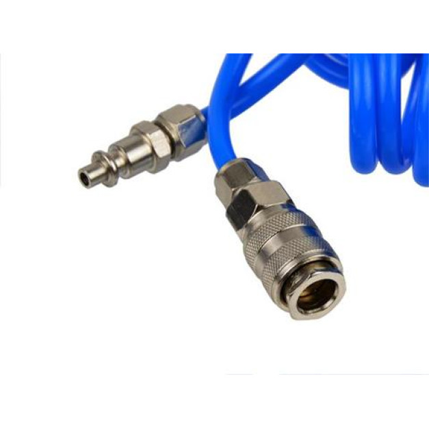 Geko fúvópisztoly + 5m spiráltömlő, 1/8"-os csatlakozók