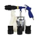 Geko homkfúvó pisztoly 200 l/perc, 1/4"+ 1kg homok