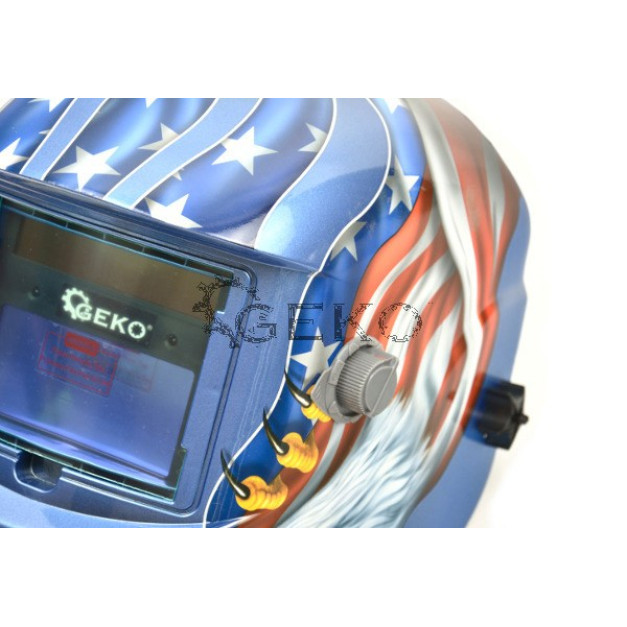 Geko automata hegesztő pajzs, amerikai mintás