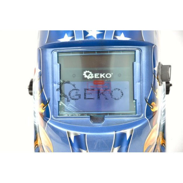 Geko automata hegesztő pajzs, amerikai mintás