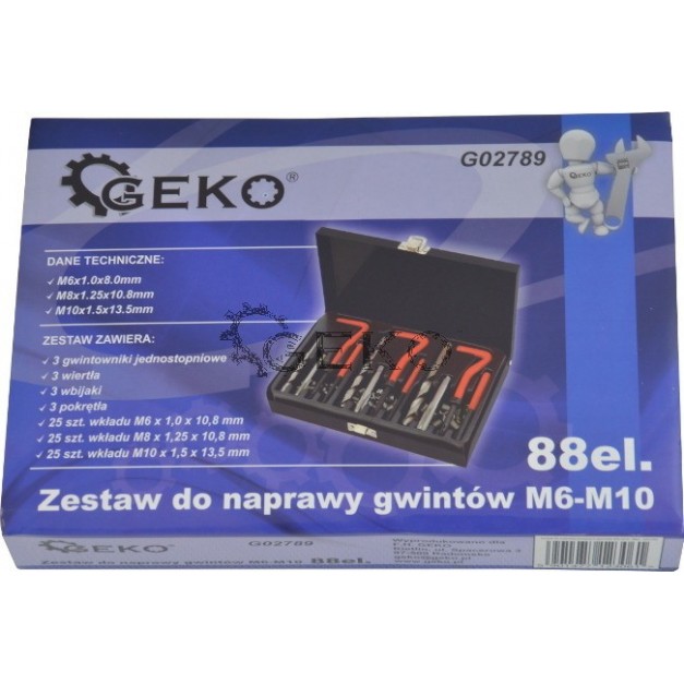 GEKO menet javító készlet M6-M10