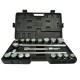 GEKO 21 darabos dugókulcskészlet 3/4" 19-50mm, 12 lapfejű