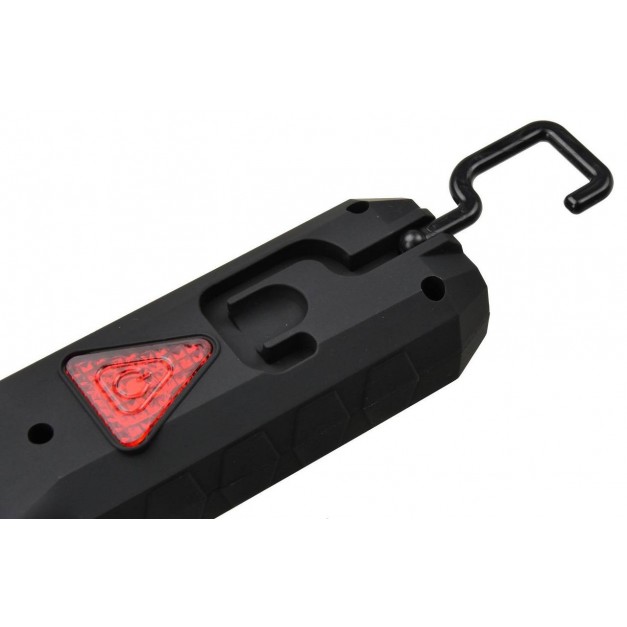 Geko COB LED szerelőlámpa 230/12V, 3W, 2.8Ah Li-ion+USB töltő