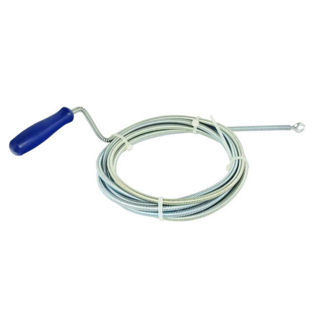 Geko csőtisztító spirál horoggal 3m x 6mm
