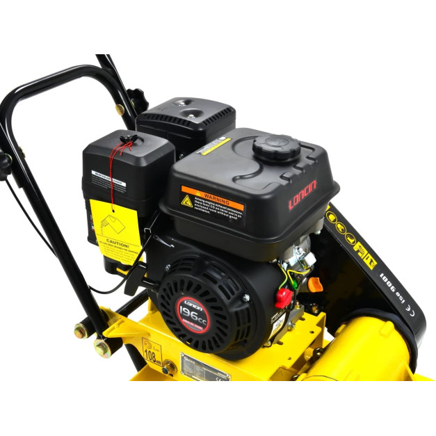 Geko 76 kg-os lapvibrátor, 6.5 Le-s motorral