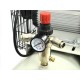 Geko 100 literes 8 Bar-os olajos kompresszor, 390 L/perc