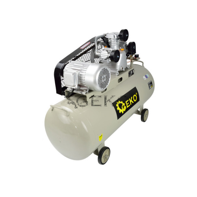 Geko 200 literes 3 hengeres kompresszor, 10 Bar 490L/perc
