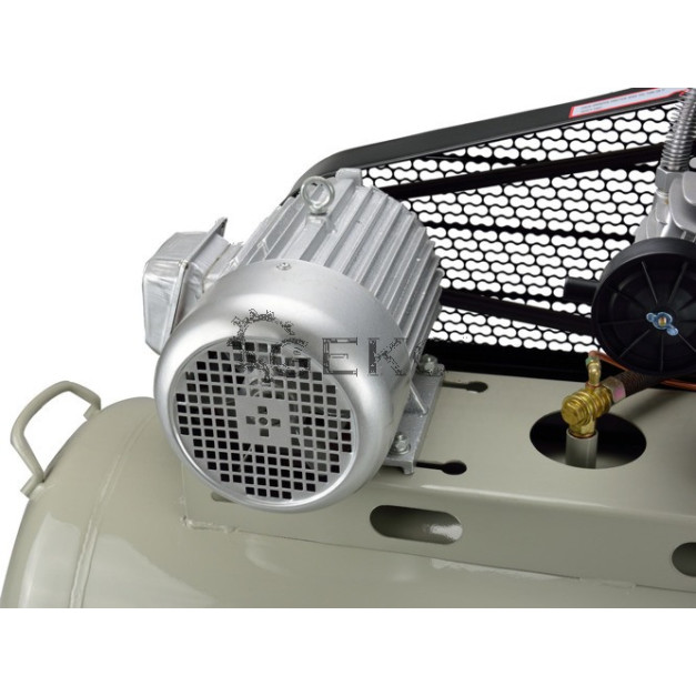 Geko 200 literes 3 hengeres kompresszor, 10 Bar 490L/perc