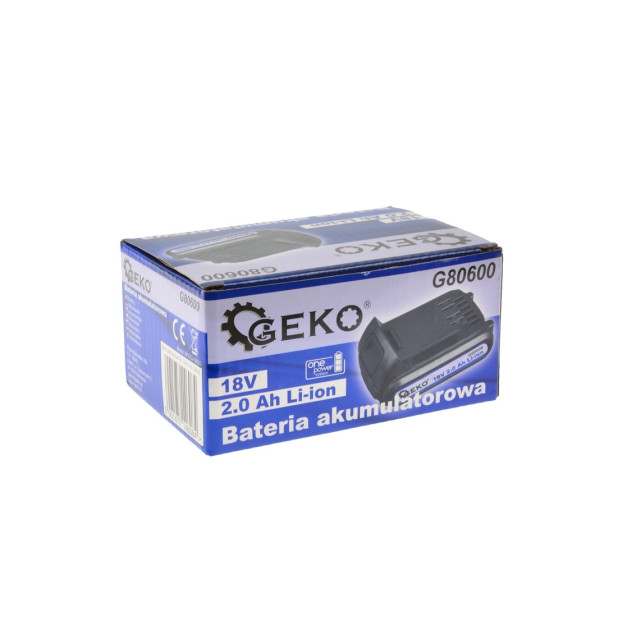 GEKO Akkumulátor 18V 2,0Ah Li-ion